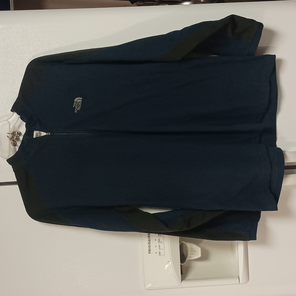 Men`s North Face Long Sleeve Quarter Zip Fleece Pullover Men`s Size XL EUC